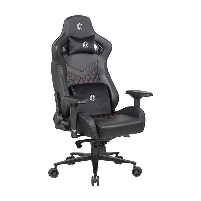 RXGAMER RX-2112 2D Armstöd PU Läder Vridbar datorspelstol