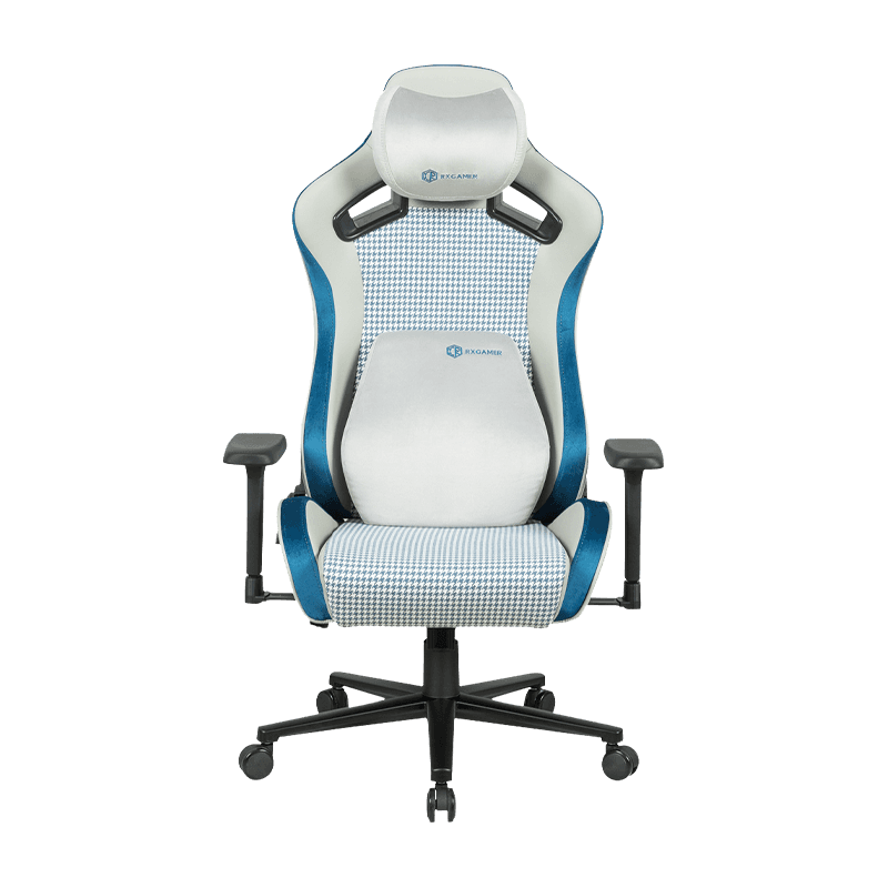 RXGAMER RX-2173 Spelstol i höjdjusterbar vilstol i tyg