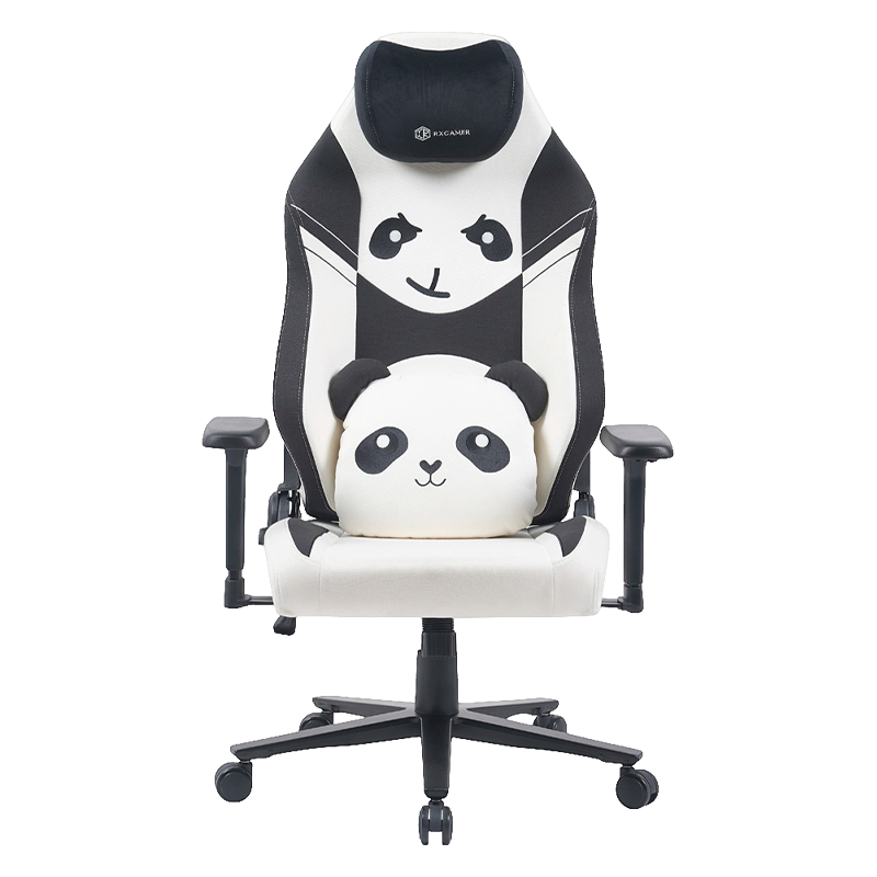 RXGAMER RX-2182 panda Trendig gamingstol ergonomisk datorspelstol