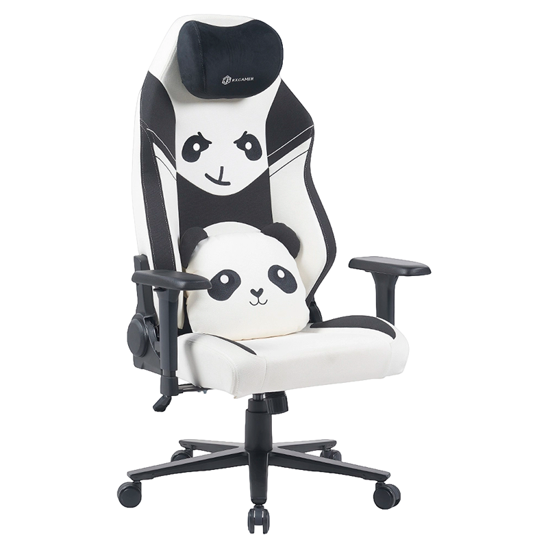 RXGAMER RX-2182 panda Trendig gamingstol ergonomisk datorspelstol